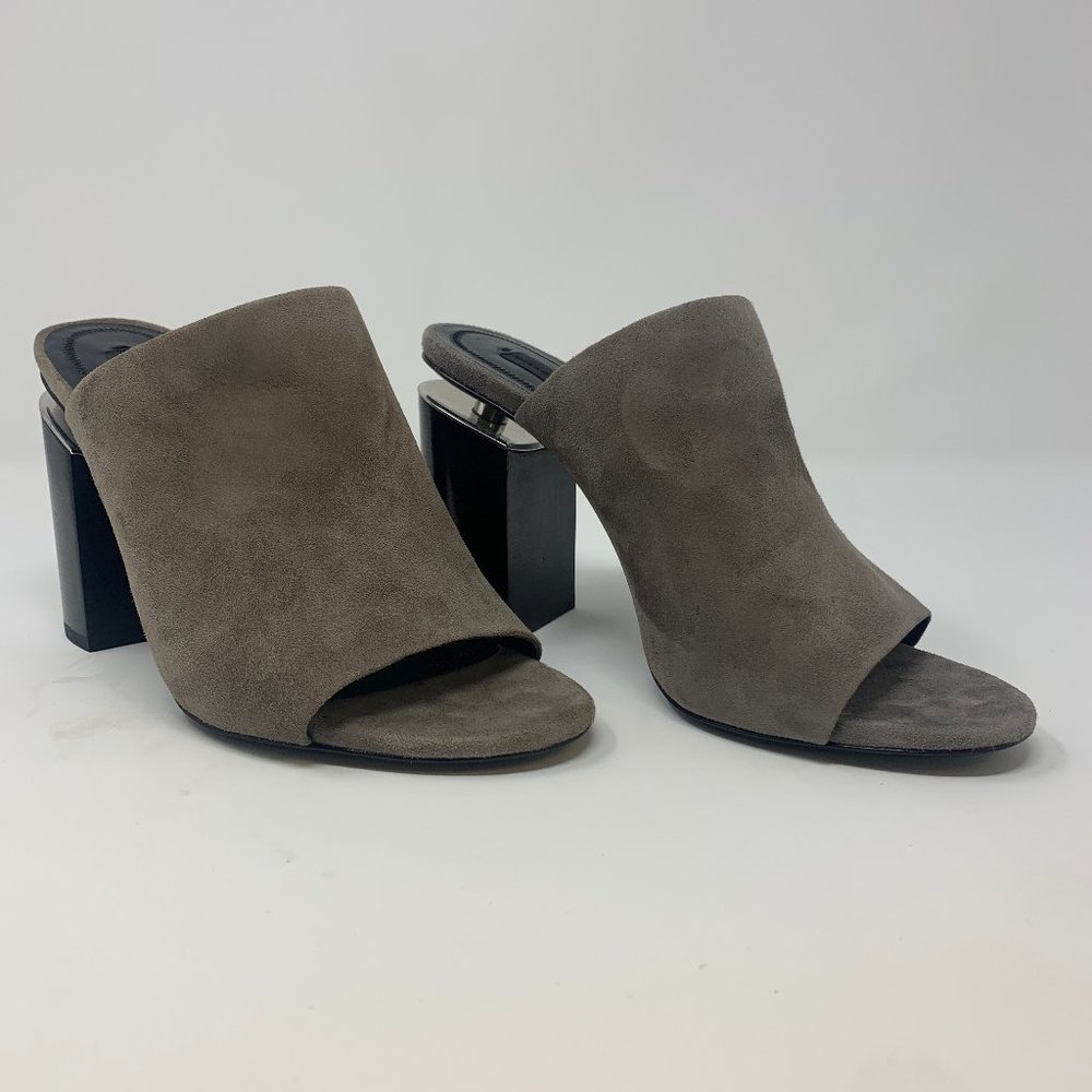 AUTHENTIC Alexander Wang Avery Suede Shoes Mules -